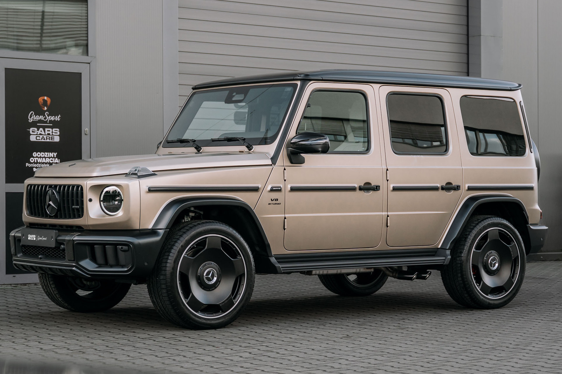 Mercedes-AMG G63 zabezpieczony folią PPF